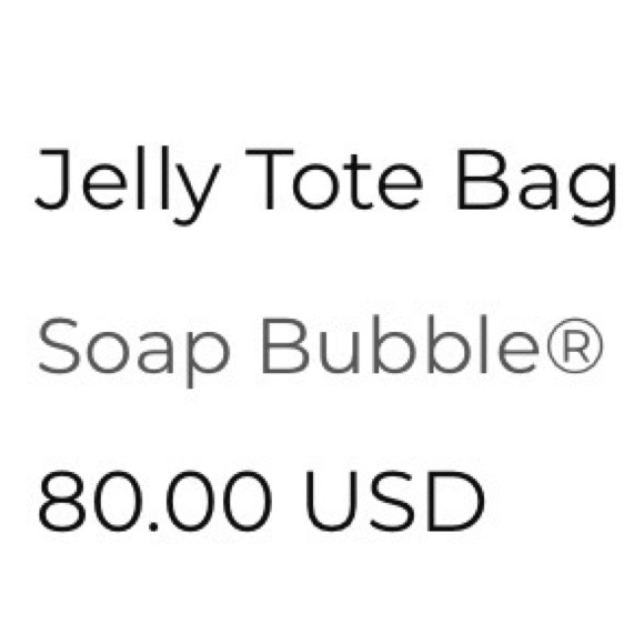 Case-Mate Iridescent Jelly Tote Bag with Pouch - Picture 6 of 13